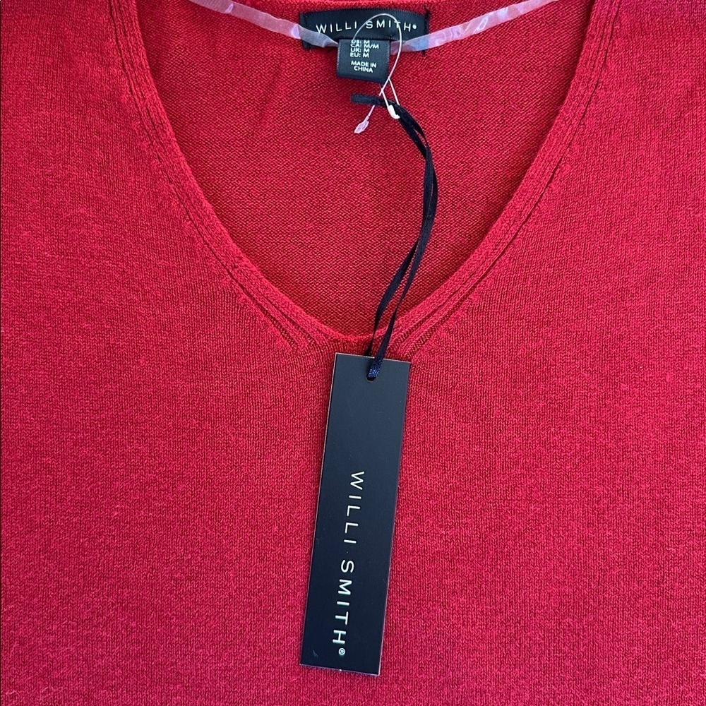 Willi Smith Red Sweater - Picture 3 of 6